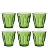Picardie vannglass 25 cl 6 stk grønn