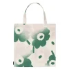 Pieni Unikko handlenett 42x43 cm hvit/rosa/grønn