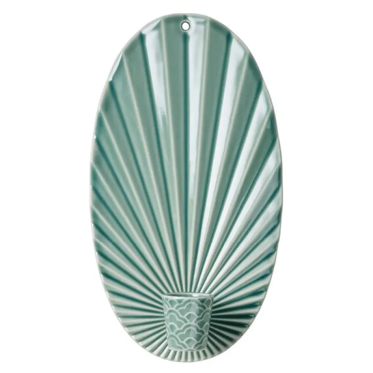 Pipanella Waves vegglysestake 24,5 cm peacock