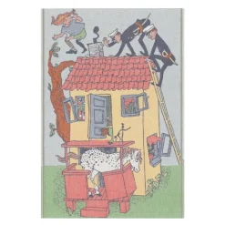 Pippi babypledd 72x105 cm Villa Villekulla