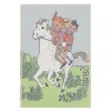 Pippi babyteppe 72x105 cm ridetur