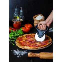 Pizzahjul svart
