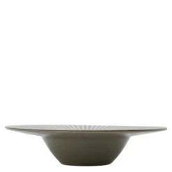 Pleat pastatallerken 26 cm grå/brun