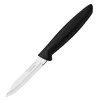 Plenus skrellekniv 7,5 cm svart