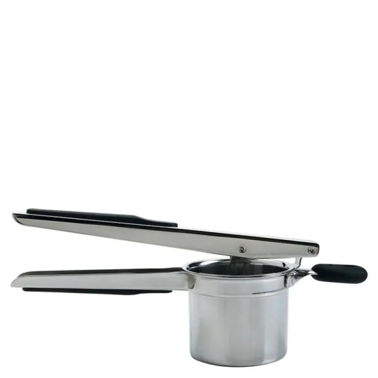 Potetmoser 33 cm rustfritt stål/svart