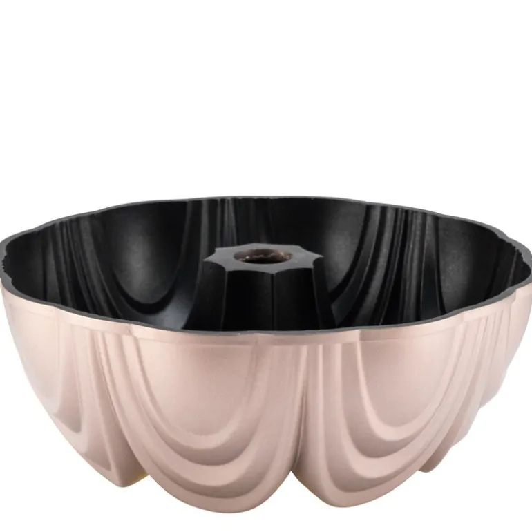 Premium kakeform regnbue 25 cm rose gold