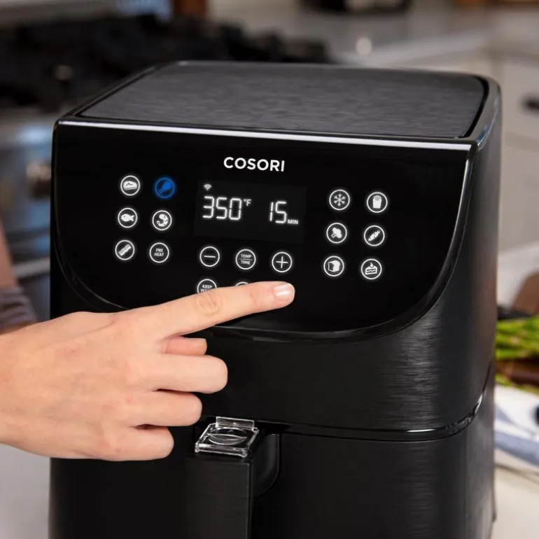 Premium Smart airfryer 5,5L/2,2 kg svart