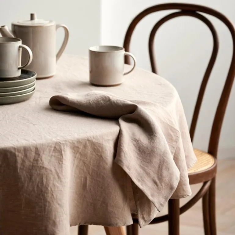 Pure Linen duk 140x320 cm nature