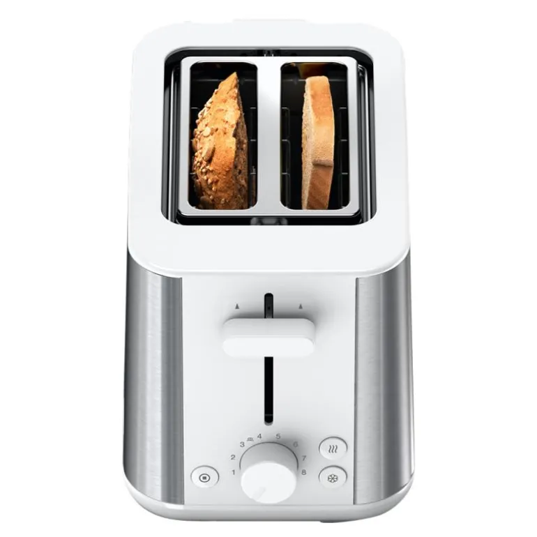 Purshine brødrister HT1510.WH hvit