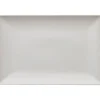 Quadro tallerken 30x20 cm hvit