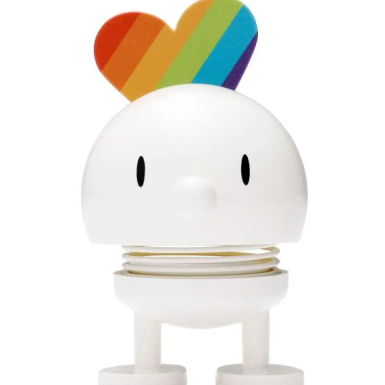 Rainbow liten hvit