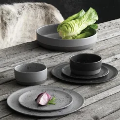 RAW Nordic Grey tallerken 28 cm