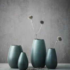 RAW Northern Green vase 8x18,5 cm