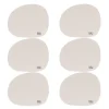RAW Organic glassbrikke 12x10 cm 6 stk spring sand