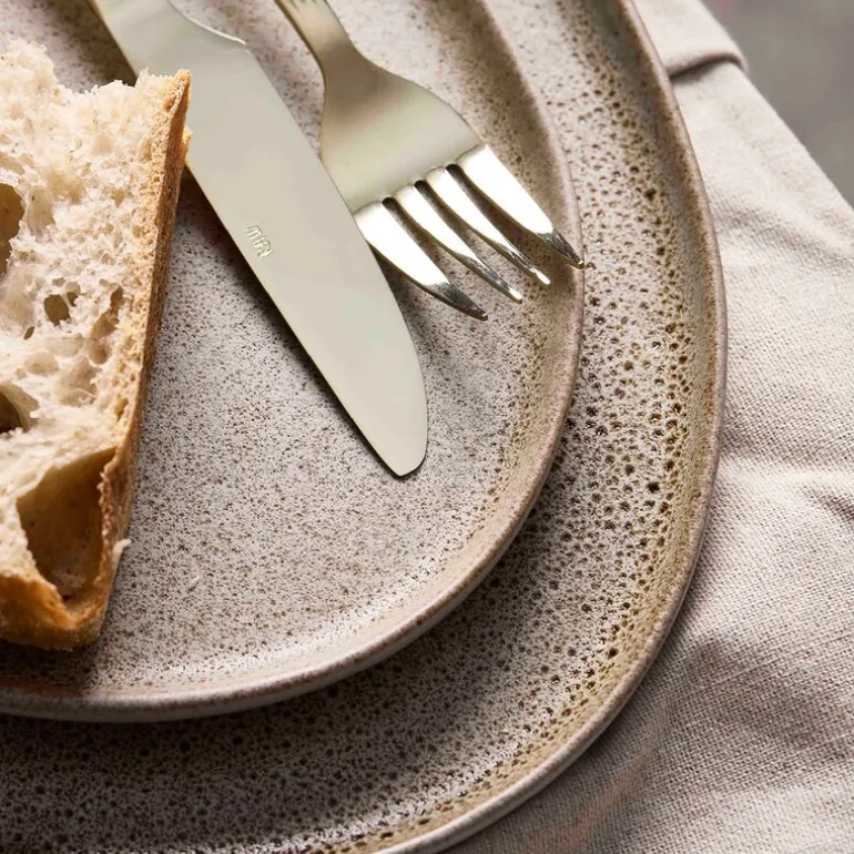 RAW Organic tallerken 25x29 cm sandy beige