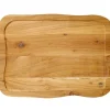 RAW Teak skjærebrett m/saftrille 45x33x2 cm