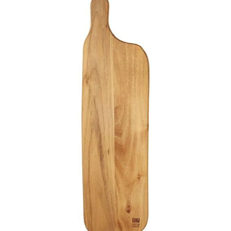 RAW Teak skjærebrett 50x14x1,5 cm