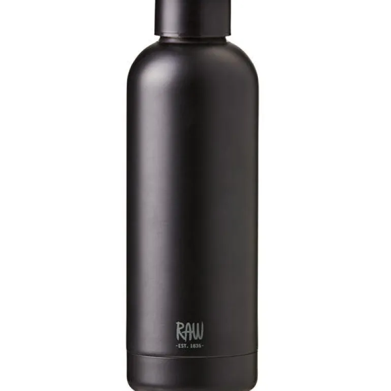 RAW termoflaske 0,5L matt svart