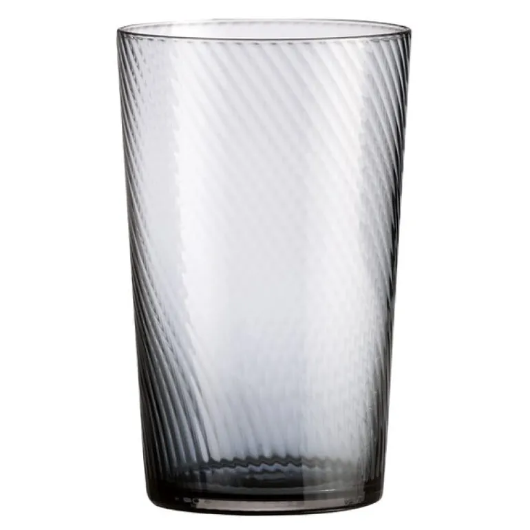 RAW Unique swirl highball 45 cl smoke