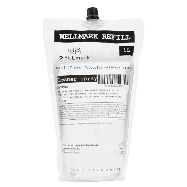 Refill rengjøringsspray 1L klar