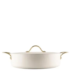 Royal Pearl gryte med lokk 4,1L hvit