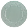 Rua Nova tallerken flat 28 cm aqua