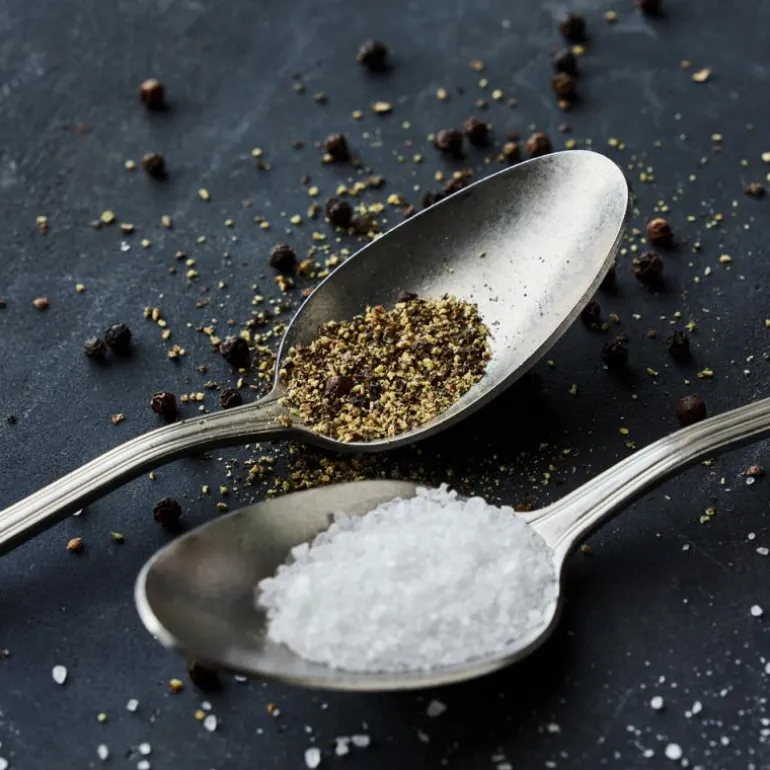 Salt & økologisk pepper
