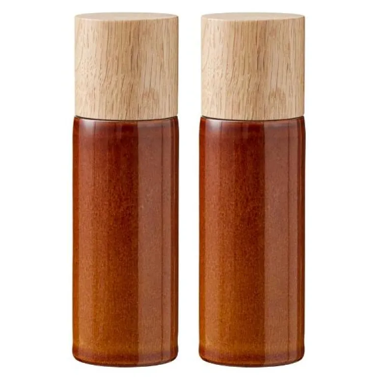 Salt & Pepper 17 cm amber