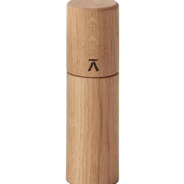 Salt og pepperkvern 18 cm natur