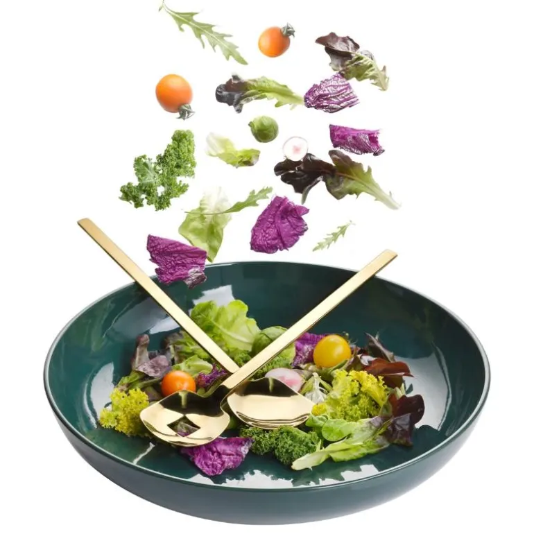 Sana salatbestikk gull/stål