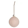 Sella julekule 8 cm pudder