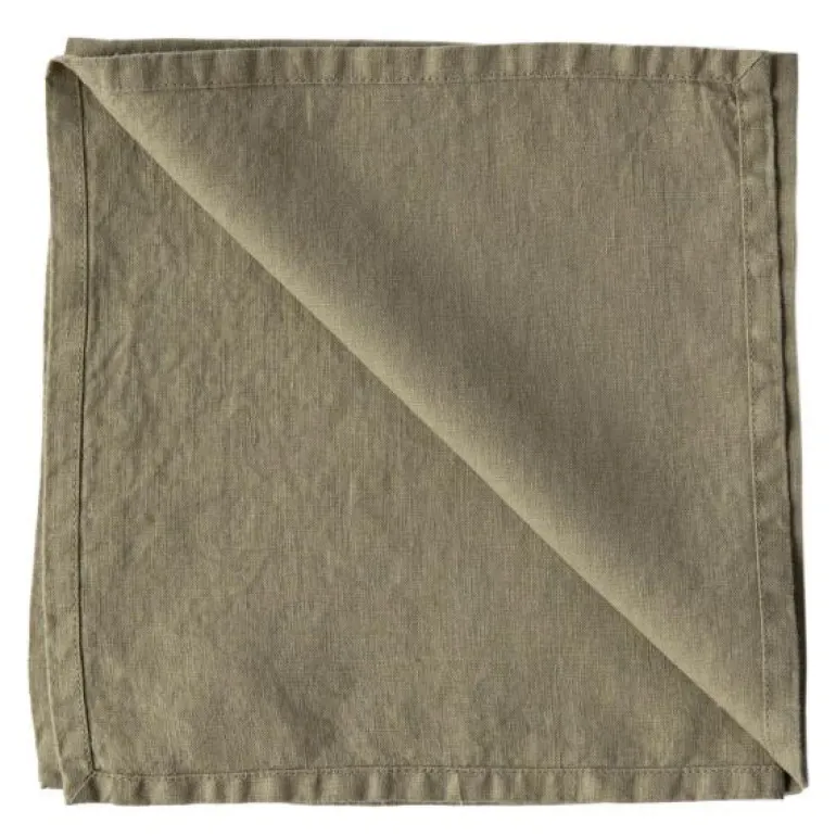 Serviett 45x45 cm olive