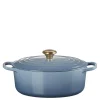 Signature oval gryte 4,1L chambray/gull