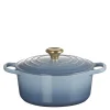 Signature rund gryte 4,2L chambray/gull