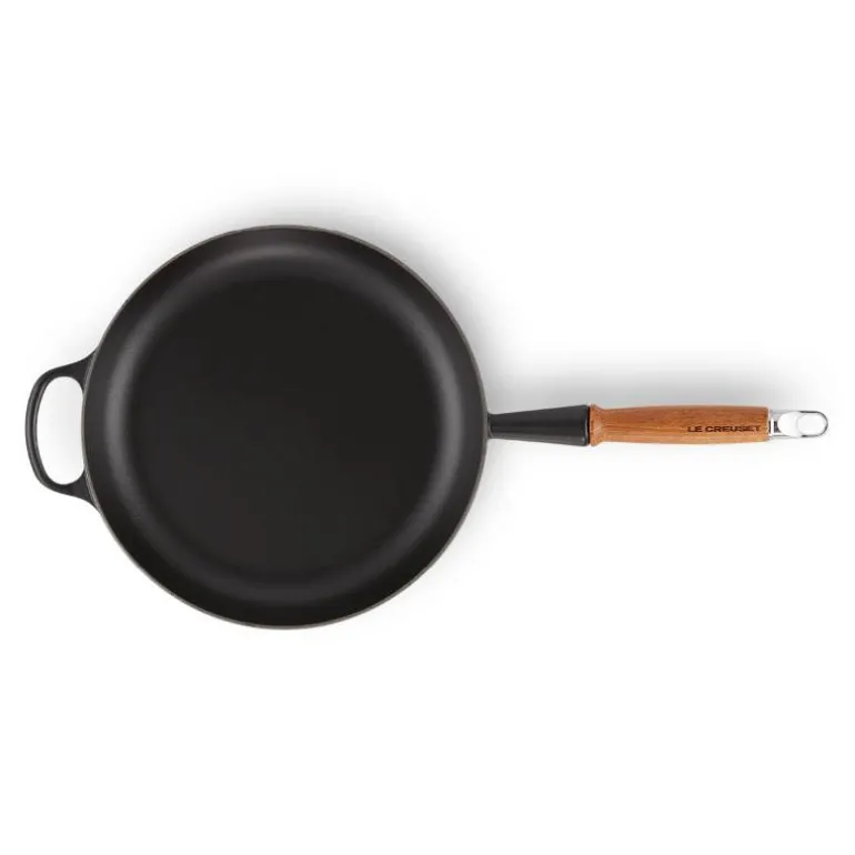 Signature stekepanne med trehåndtak 28 cm matte black