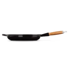 Signature stekepanne med trehåndtak 28 cm black