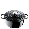 Signature støpejernsgryte rund 26 cm 5,3L black