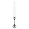Silhouette lysestake 12 cm krom