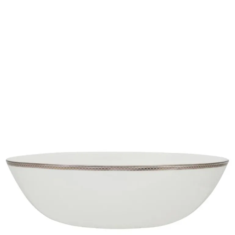 Silver Paisley bolle oval 27,5 cm
