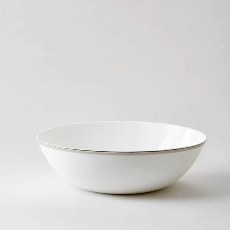 Silver Paisley bolle oval 27,5 cm