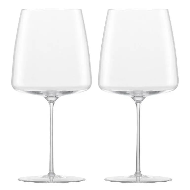 Simplify rødvinsglass 2 stk 74 cl klar