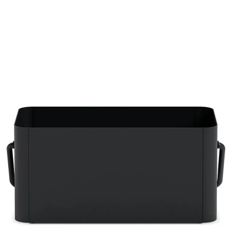 Simply Grow balkongkasse 20x42x20 cm svart