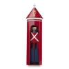 Skilderhus Frederik 10 36 cm rød/hvit