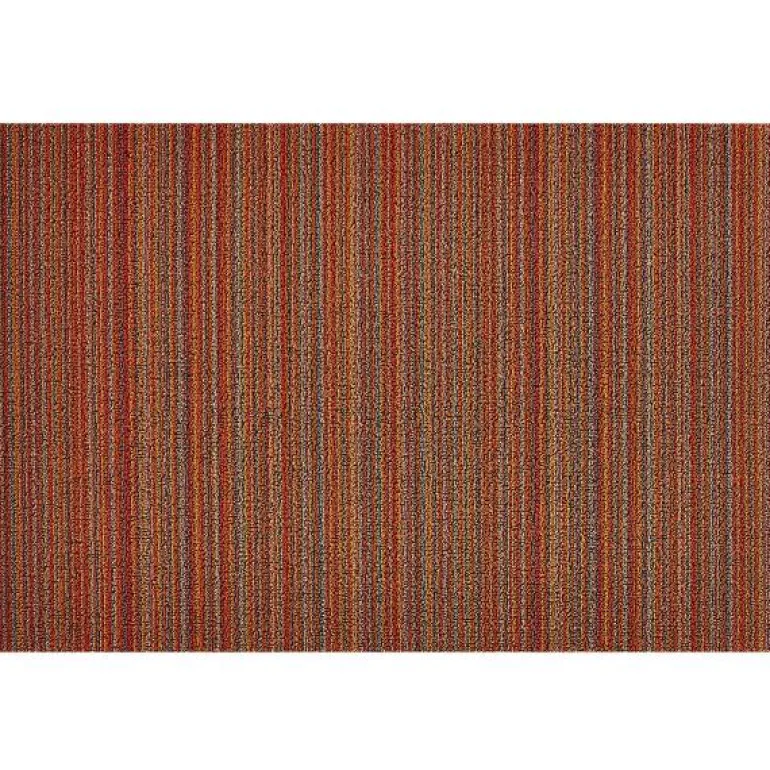 Skinny Stripe dørmatte 61x91 cm orange