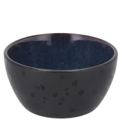 Skål 12 cm svart/blå