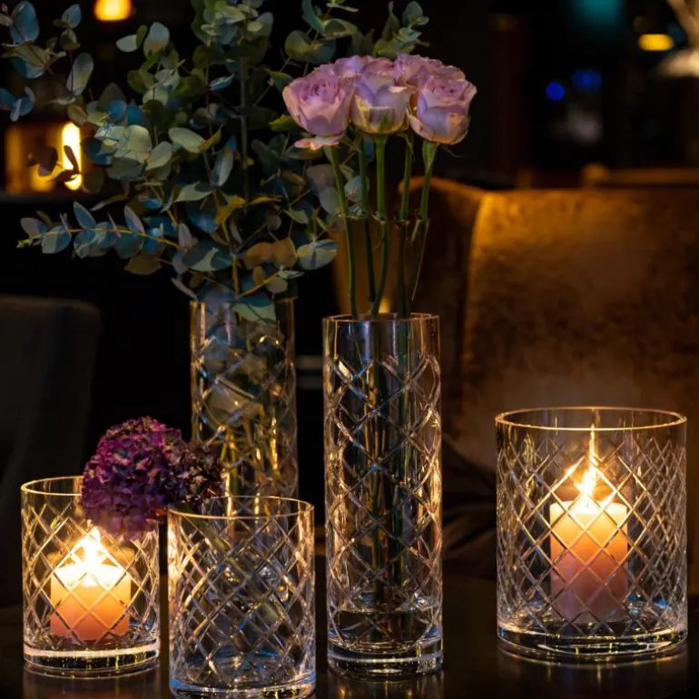 Skyline Lux clear vase 30 cm