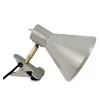 Sleep vegglampe med klemme 16 cm beige