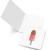 Små kunstkort kræsj pink