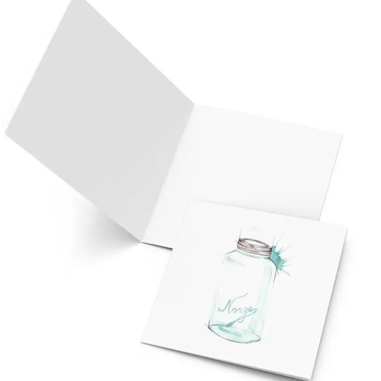 Små kunstkort norgesglass