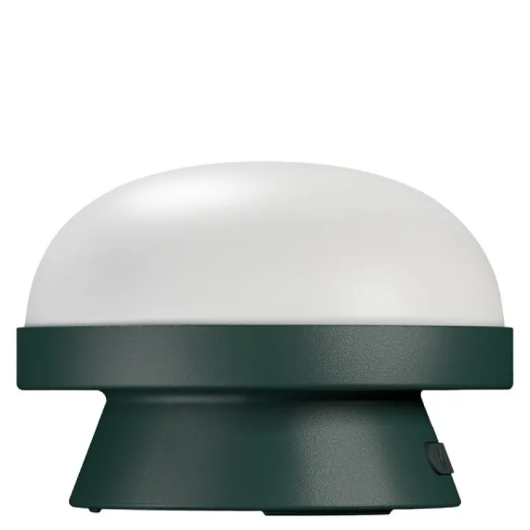 Soft spot solar dots lampe 8,5 cm forest green